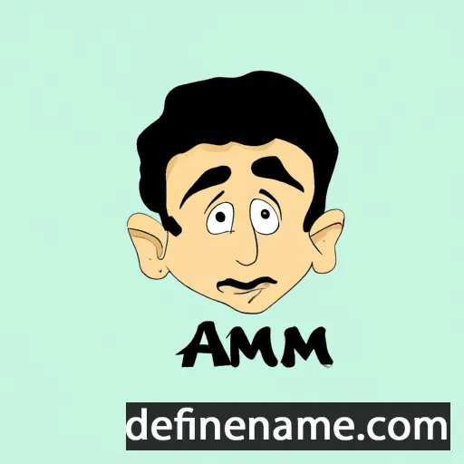 'Aamir cartoon