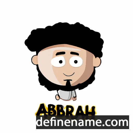 cartoon of the name Aabraham