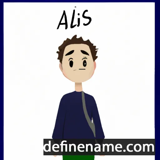 Aalis cartoon