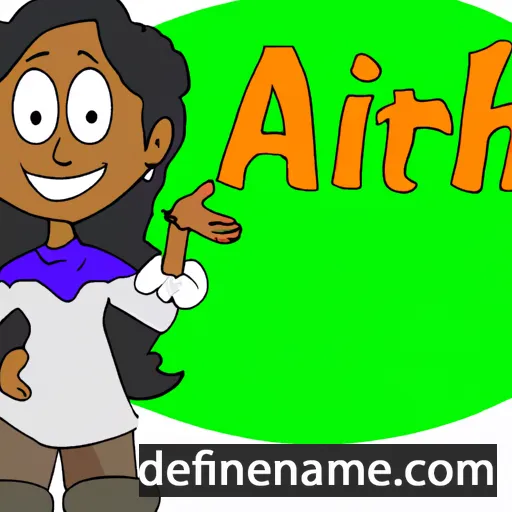 Aarthi cartoon