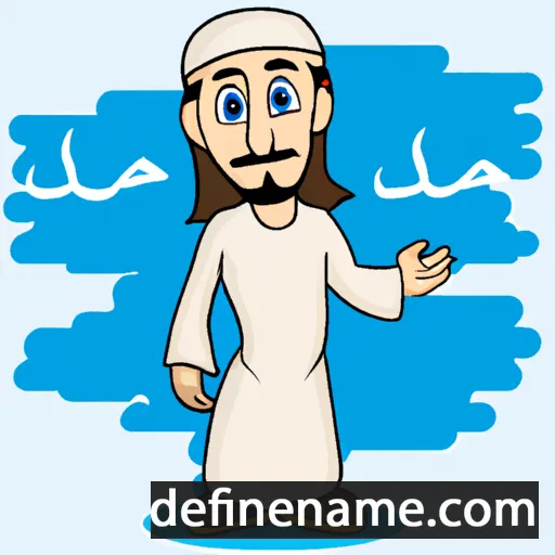 cartoon of the name Abd al-Salam