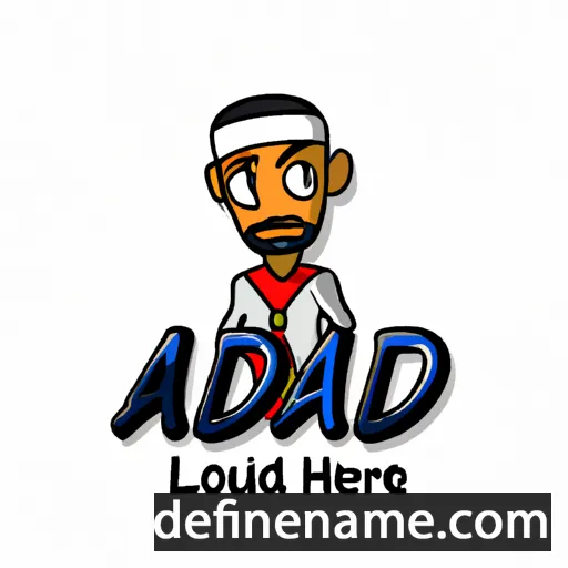 cartoon of the name Abd Allah