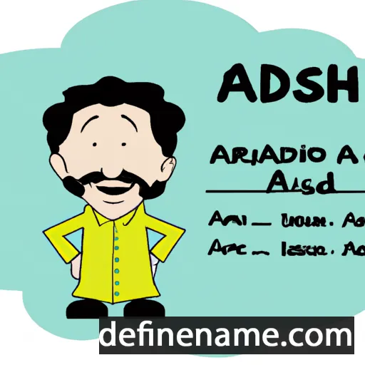 cartoon of the name Abd ar-Rashid