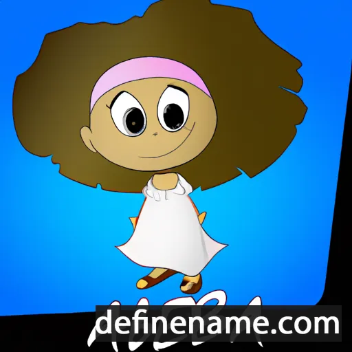 Abeba cartoon