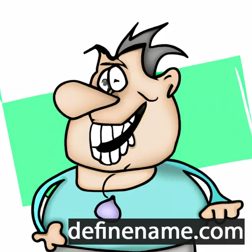 cartoon of the name Abenner