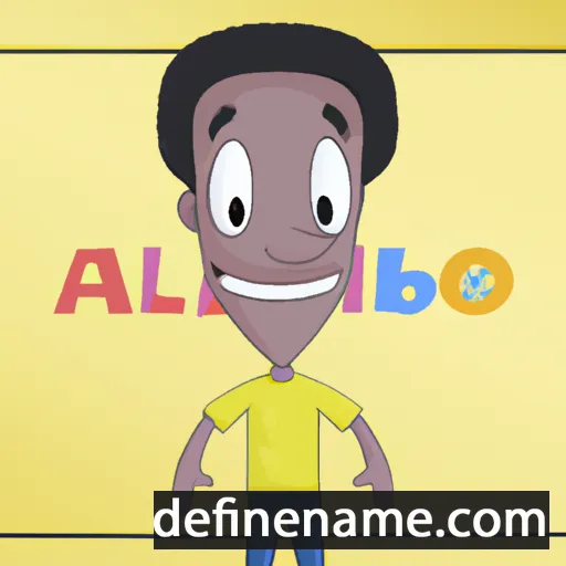 cartoon of the name Abílio