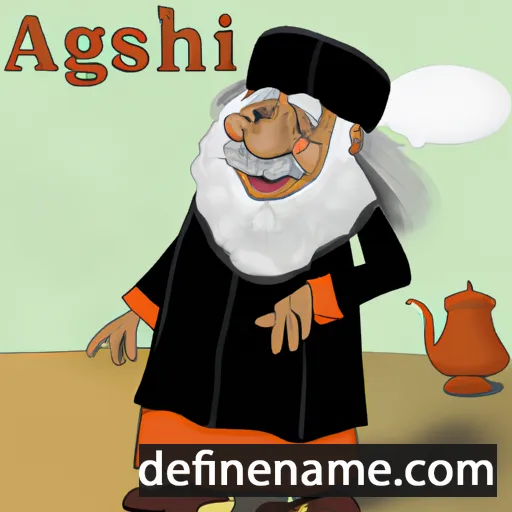 Abishag cartoon