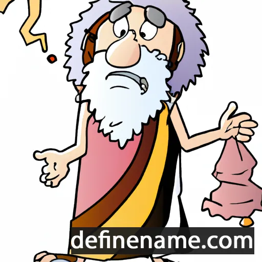 cartoon of the name Absalom