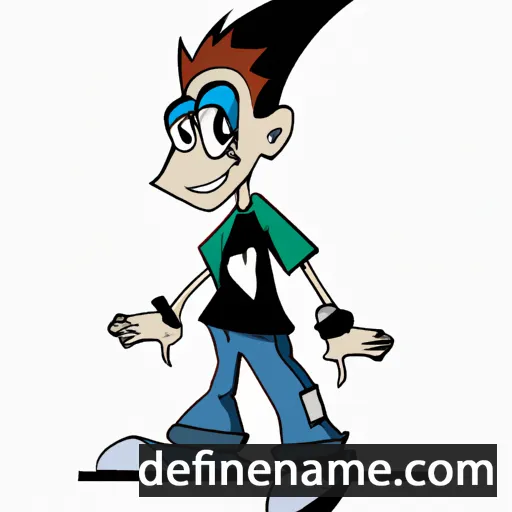 cartoon of the name Ace