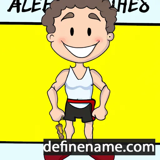 Achilles cartoon