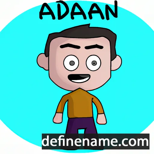 Adán cartoon