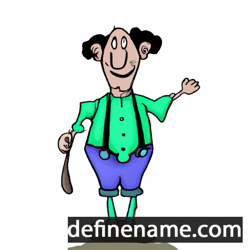 cartoon of the name Adalfuns