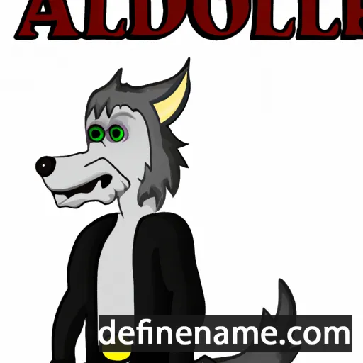 Adalwolf cartoon