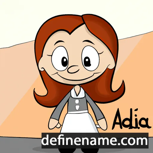 Adelaida cartoon