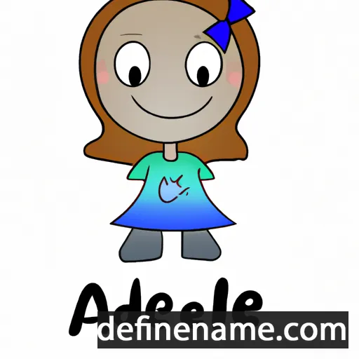 Adelle cartoon