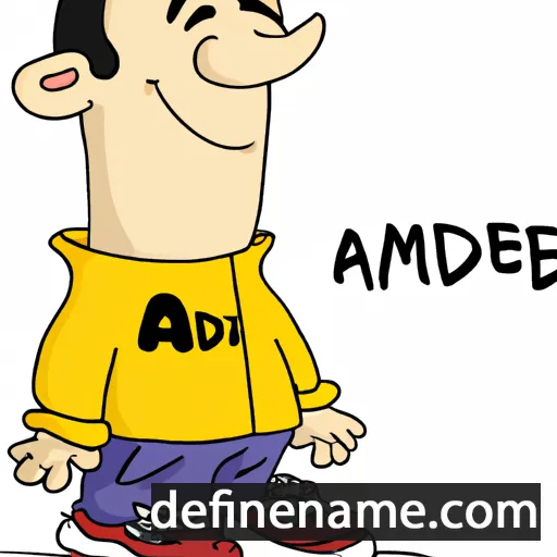 cartoon of the name Ademir