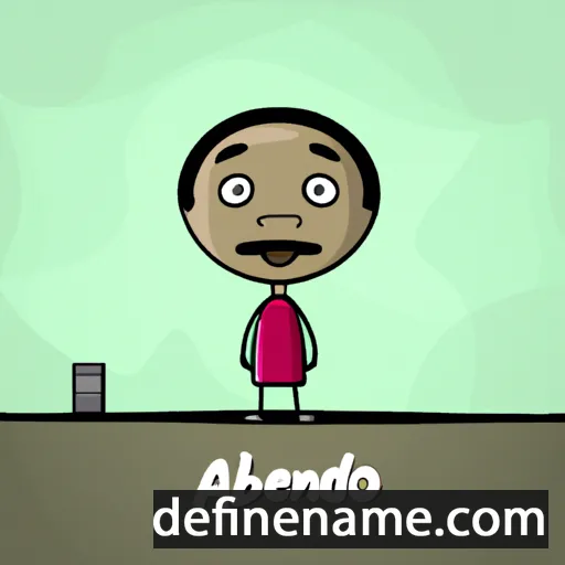 cartoon of the name Adetokunbo