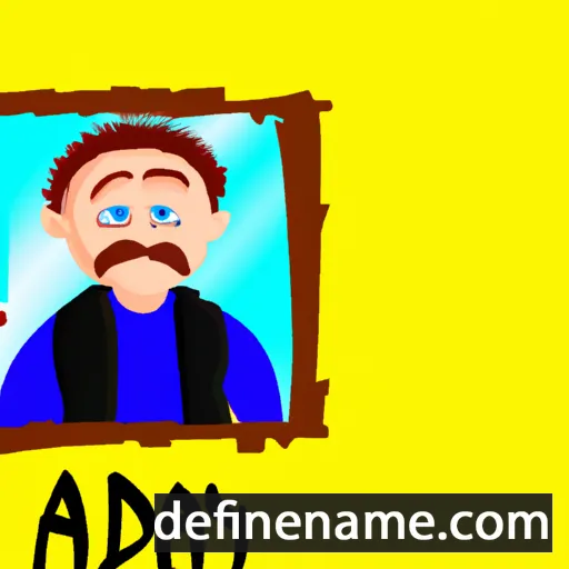 Adonay cartoon