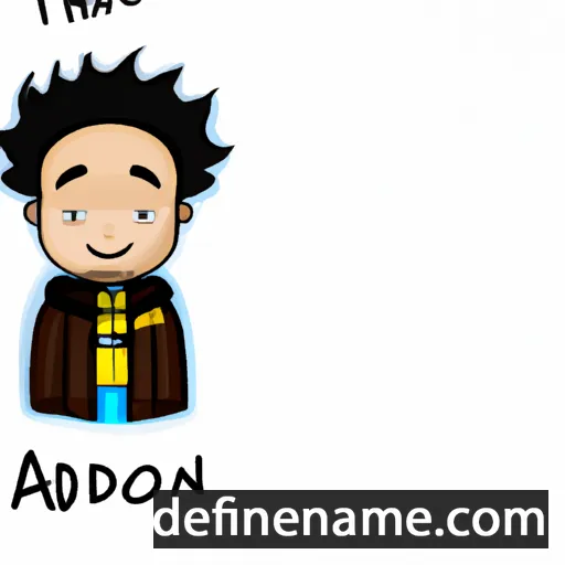 Adonijah cartoon