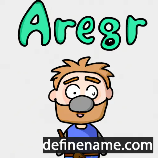 Ægir cartoon