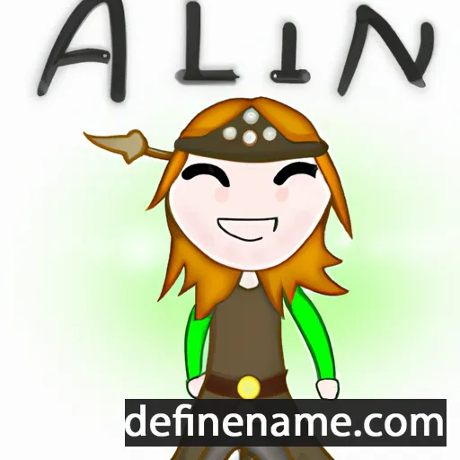 Ælfwynn cartoon