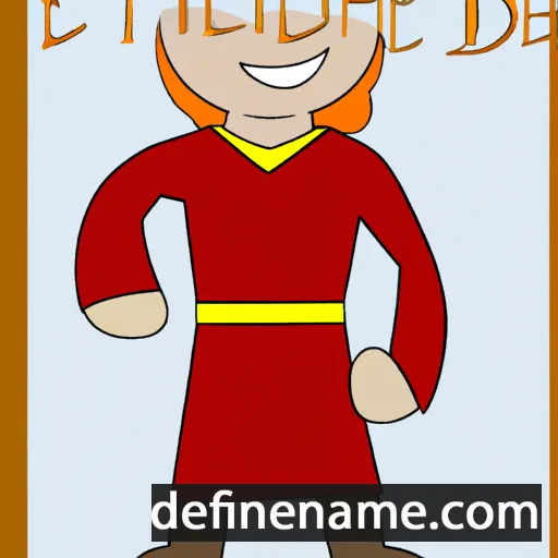 cartoon of the name Æthelred