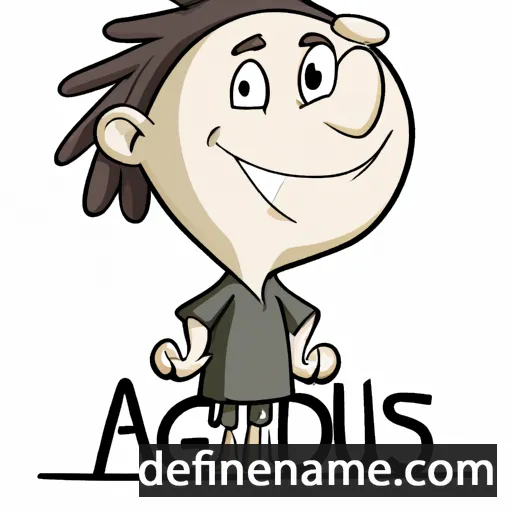 cartoon of the name Aegidius