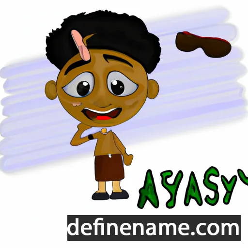 cartoon of the name Afanasiy