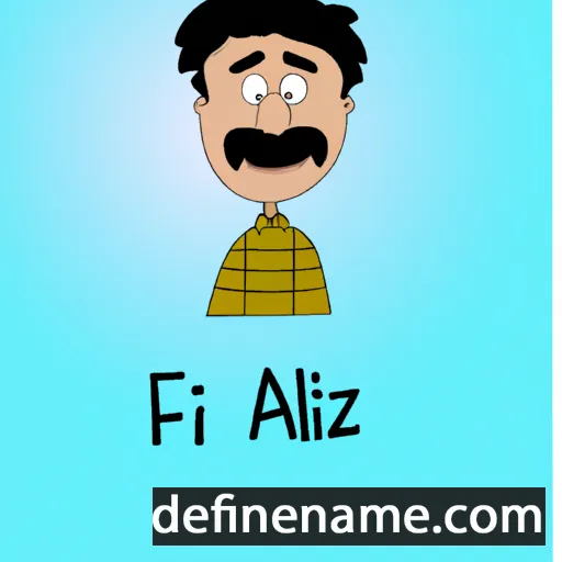 Afzal cartoon