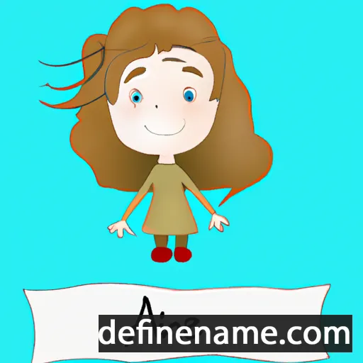 Áine cartoon