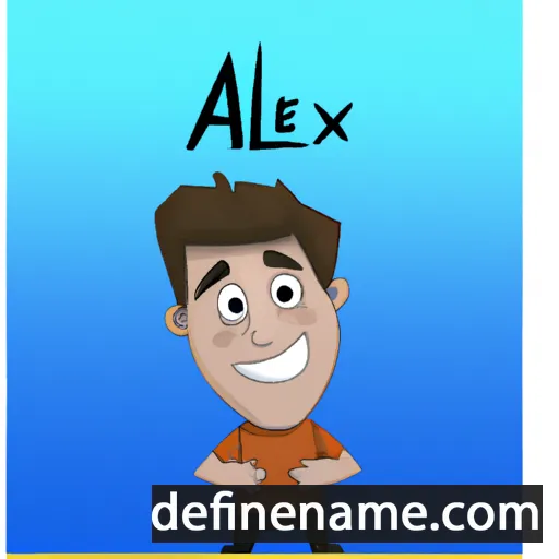 Álex cartoon