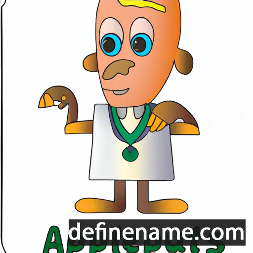 cartoon of the name Agapetus