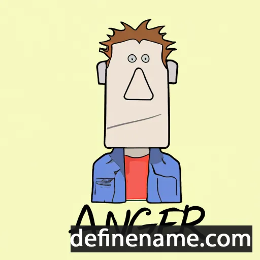 cartoon of the name Agner