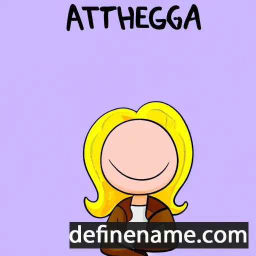 Agnetha cartoon