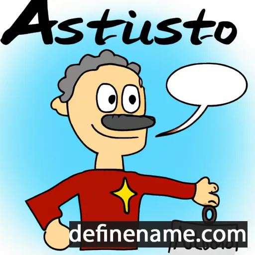 Agostino cartoon