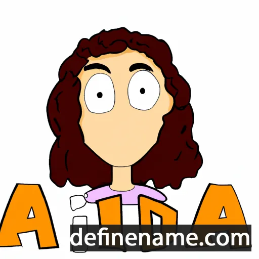 Aída cartoon