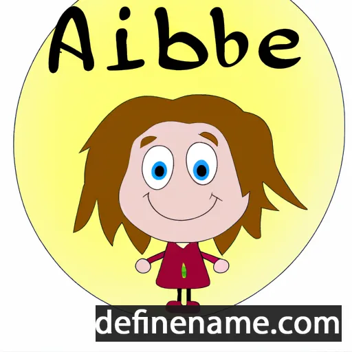 Ailbhe cartoon