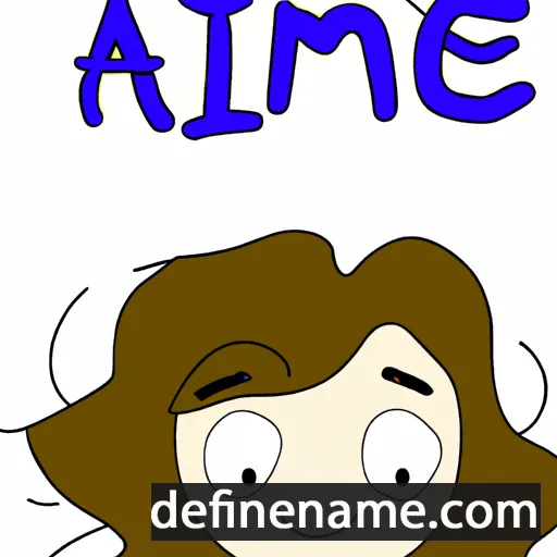 Aimé cartoon