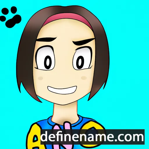 cartoon of the name Aino