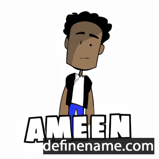 Akeem cartoon