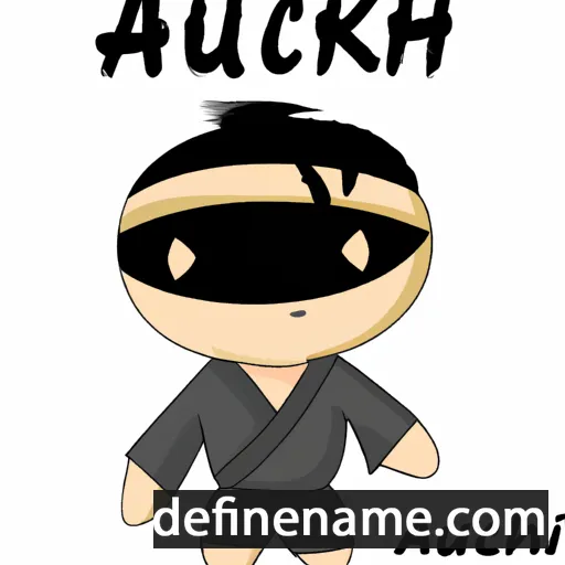 Akuchi cartoon