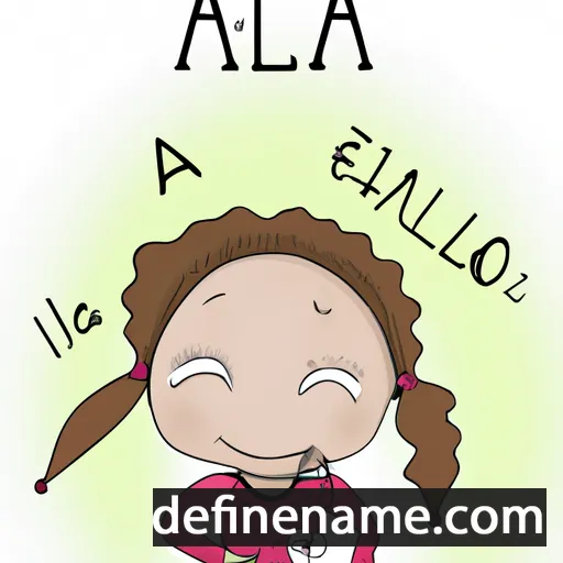 Alaia cartoon