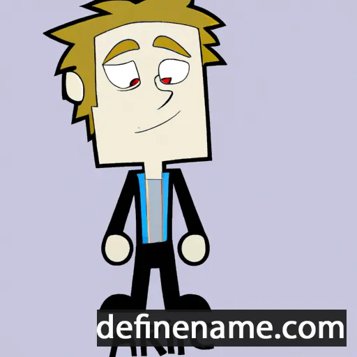 Alaric cartoon