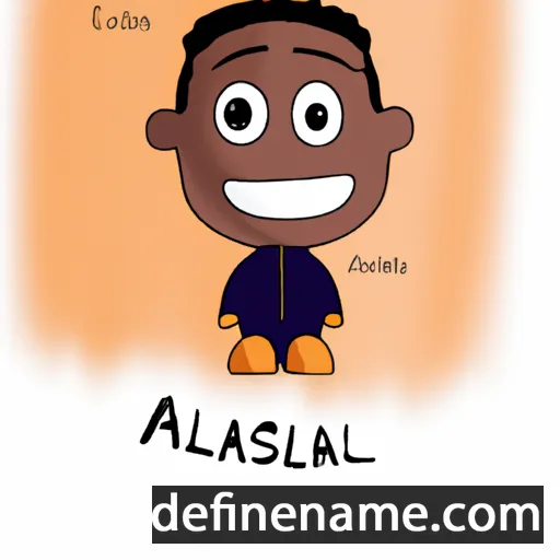 Alassane cartoon