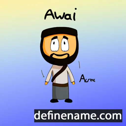 cartoon of the name Alawar