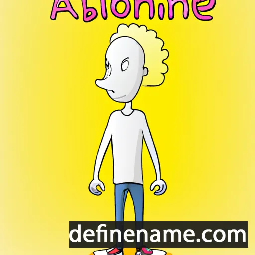 Albino cartoon