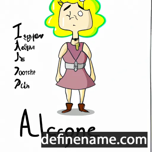 Alcyone cartoon