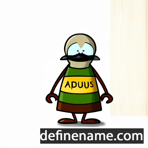 cartoon of the name Aldegundis