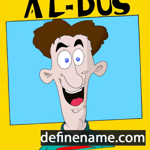 Aldous cartoon