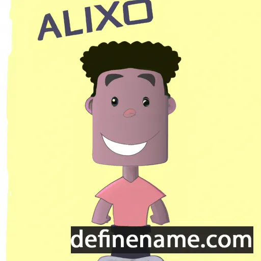 cartoon of the name Aleixo